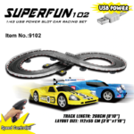 SuperFun 102 USB Power Racing set