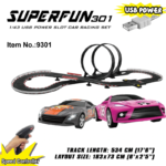 SuperFun 301 USB Power Racing set