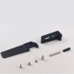 prostore-New Plastic molded Rudder and support set