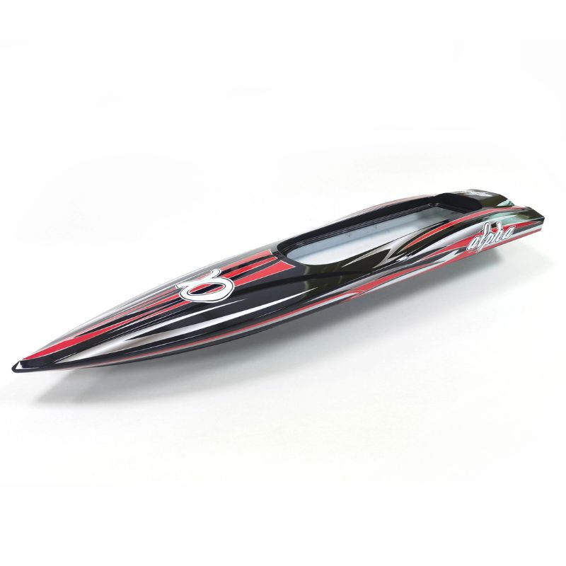prostore-Red color hull only with decals and painting